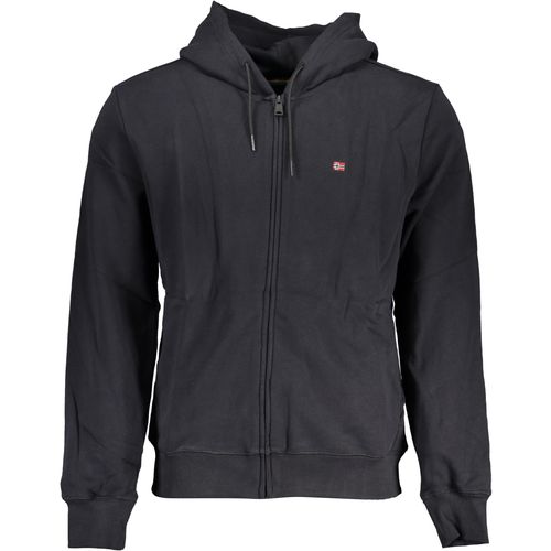 NAPAPIJRI MEN'S BLACK ZIP SWEATSHIRT slika 1