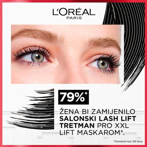 L'Oréal Paris PRO XXL LIFT Maskara slika 6