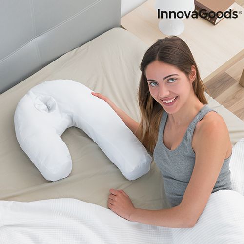 InnovaGoods ergonomski jastuk za bočni položaj oblik U 39 x 57 x 14cm slika 7
