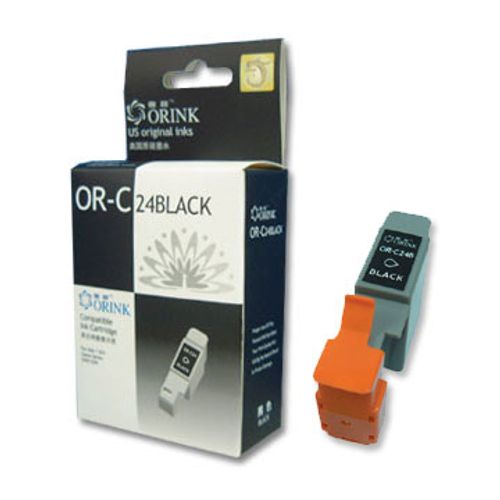 Orink tinta za Canon, BCI-C24BK/BCI-C21BK, crna slika 1