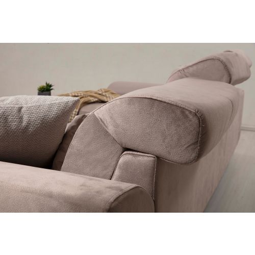 Atelier Del Sofa Frido ugaona garnitura levo orijentisana (Chl+3R) - Bež slika 9