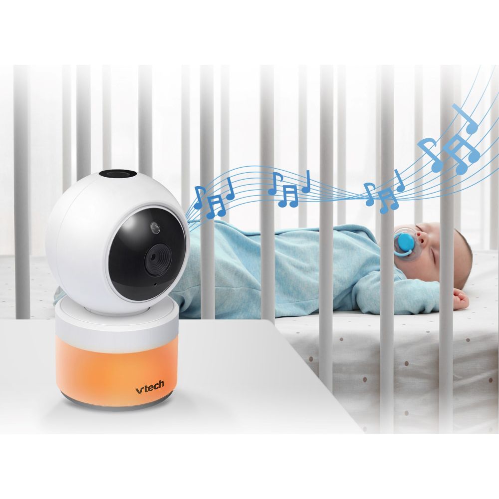 VTech Video Baby Monitor 5'' sa projektorom, noćnim svjetlom i melodijom Pan & Tilt VM5463 slika 5