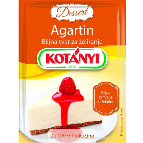 Kotányi dessert Agartin, biljna tvar za želiranje 10g slika 1