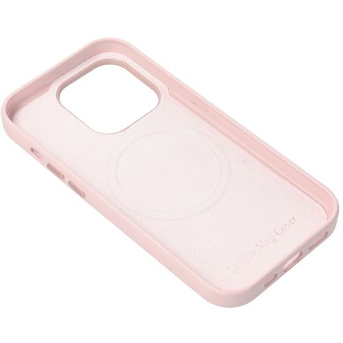 Kožna maska Mag Cover za iPhone 13 sand pink slika 3