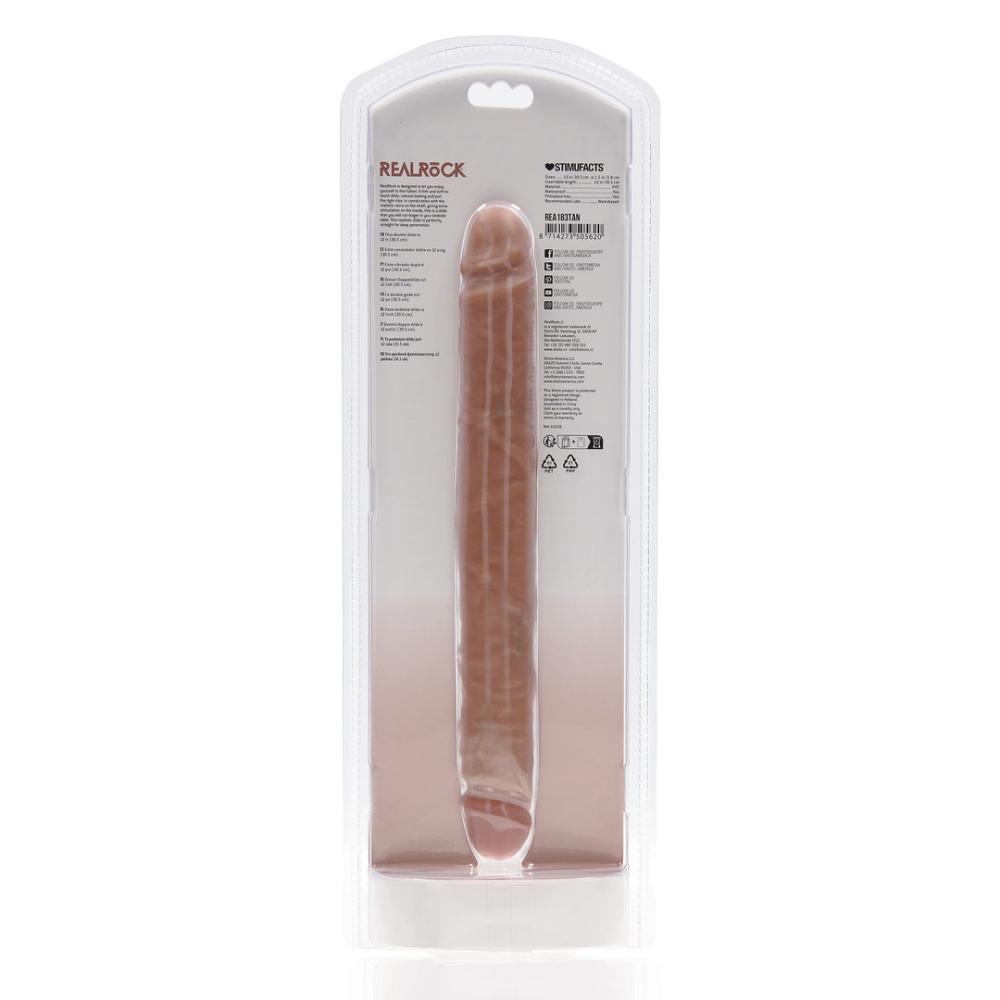 RealRock by Shots Slim Double Ended Dong 12 / 30,5 cm slika 3