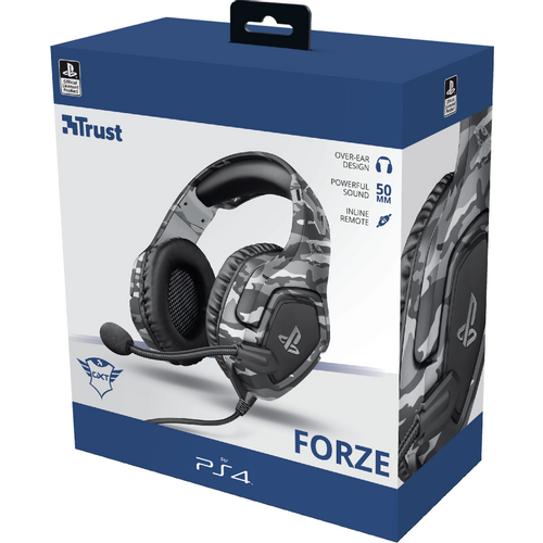 Trust gaming slušalice za PS4/PS5 GXT488 Forze sive (23531) slika 12