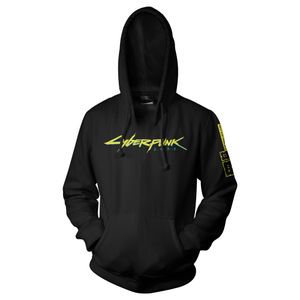 JINX CYBERPUNK 2077 LOGO PULLOVER HOODIE SMALL BLACK