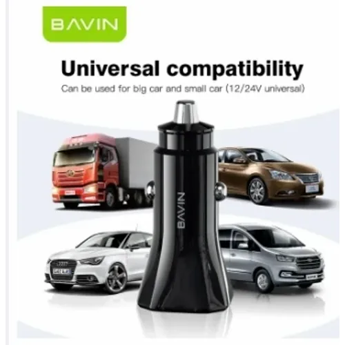 Bavin Auto punjač 20W PD QC3,0 USB&Type C bela slika 3