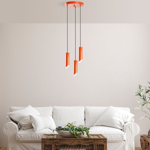 Kesik - 6916 - Orange Orange Chandelier slika 2