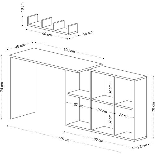 Jack White
Oak Study Desk slika 3