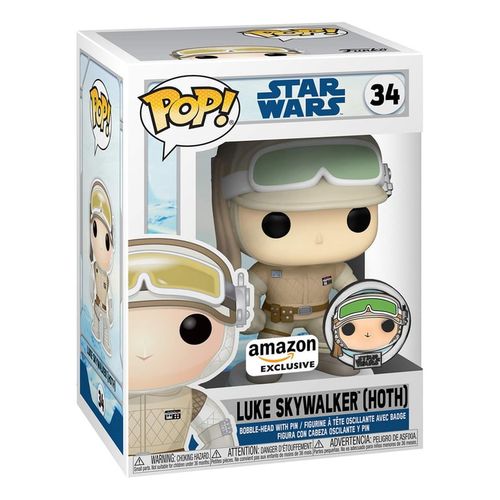 Funko POP! Star Wars - Luke Skywalker Hoth W/Pin slika 1