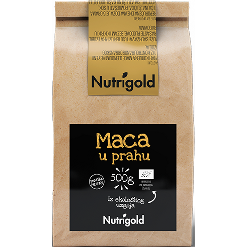 Nutrigold XL Maca prah - Organski 500g  slika 1