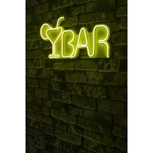 Wallity Ukrasna plastična LED rasvjeta, Bar - Yellow