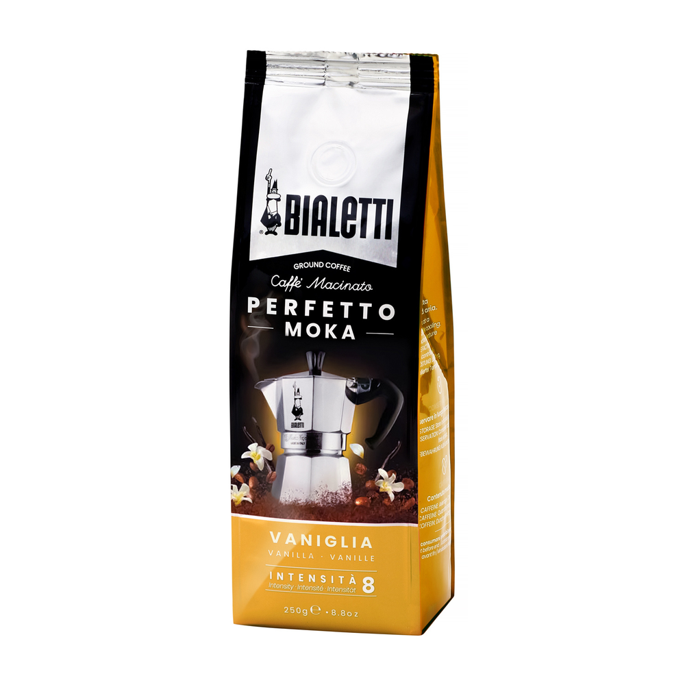 Bialetti Perfetto mljevena kafa Moka Vanilija 250g  slika 1