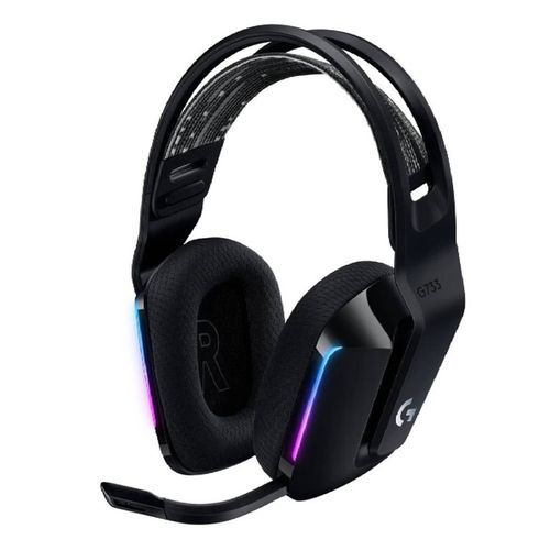 Logitech G733 Lightspeed Wireless RGB Gaming Headset Black slika 1