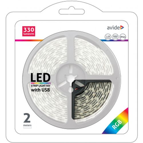 Avide LED SMD traka 2m 660lm 7.2W 30LED slika 1