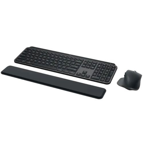 LOGITECH MX Keys S Combo Graphite Wireless Desktop US tastatura + miš slika 1