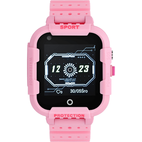 Garett Sat pametni, 4G LTE, 1.4", WiFi, Bluetooth, IP67 - Garett Kids 4G Pink slika 3