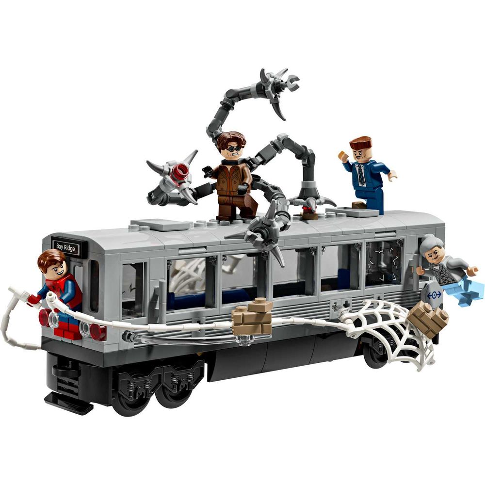 LEGO 76321 Spider-Man vs. Doc Ock Subway Train Scene slika 2