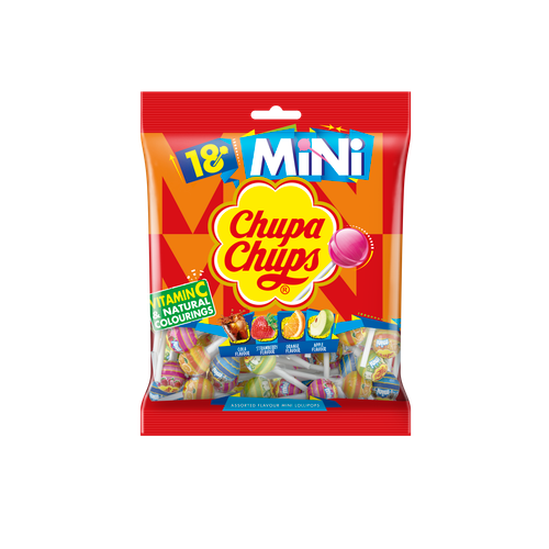 Chupa Chups lizalice MINI best of bag vitamin C 108g 18 komada / XXL pakiranje slika 1