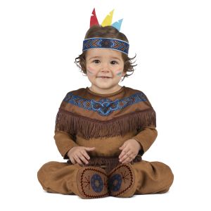 Svečana odjeća za bebe My Other Me nativo americano Smeđa (3 Dijelovi) 1-2 godina