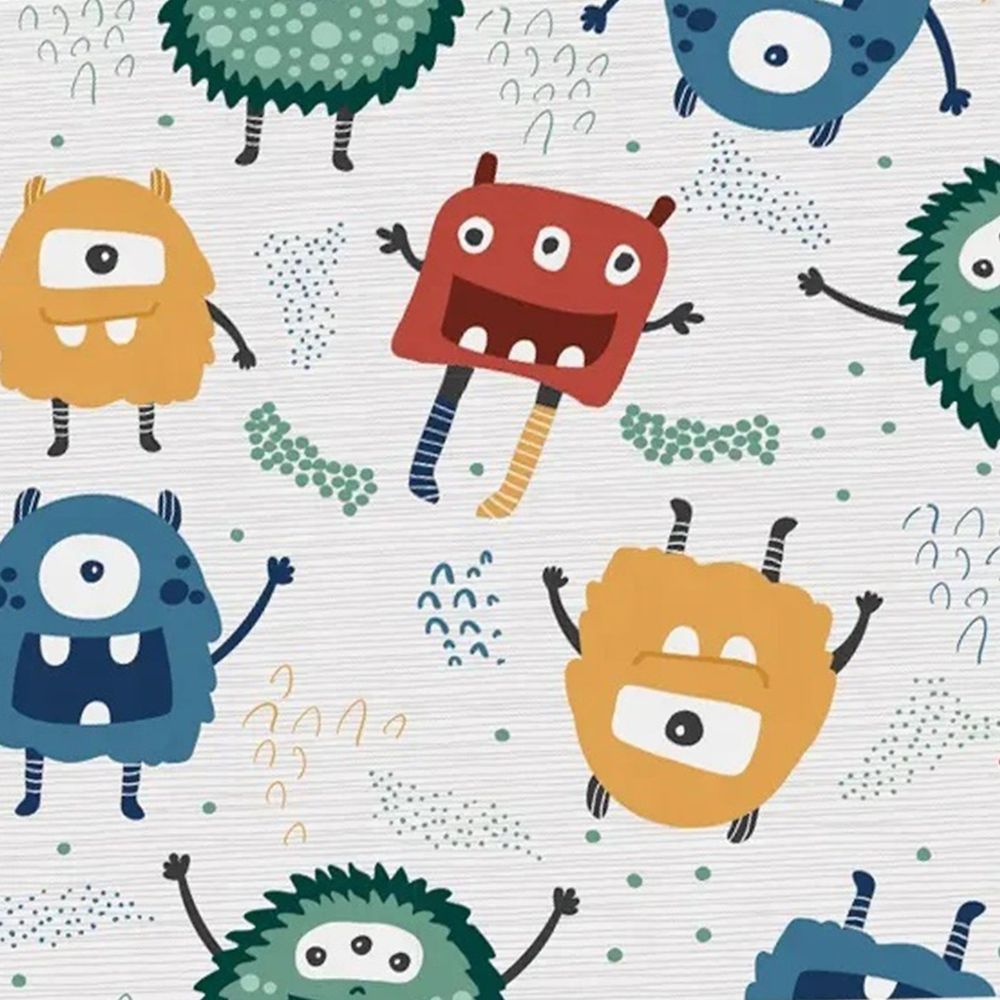 Kinder Home Drveni dječiji krevet Monster 140x70cm slika 5