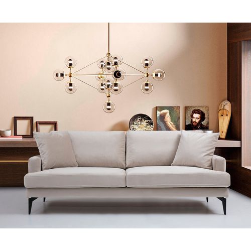 Papira 2 Seater - Beige Beige 2-Seat Sofa slika 1