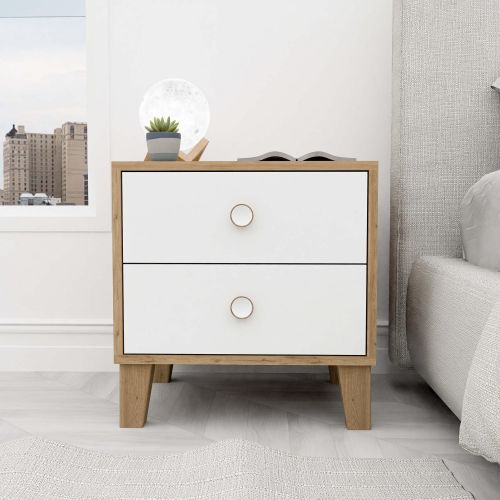 Lisa 3690 Oak
White Nightstand slika 2