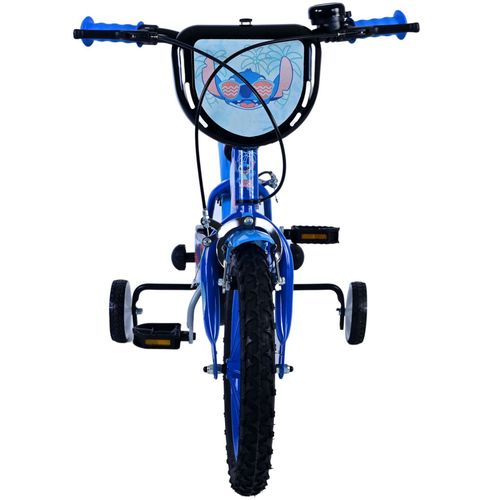 Dječji bicikl Volare Disney Stitch 14" plavi s dvije ručne kočnice slika 7