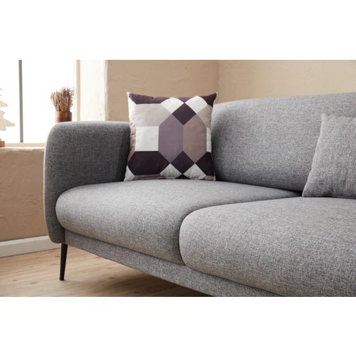 Atelier Del Sofa Kutna garnitura na razvlačenje, Sivo, Venus R - Grey slika 3