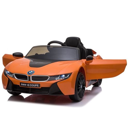 Licencirani auto na akumulator BMW i8 - narančasti slika 9