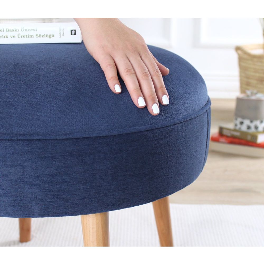 Romley - Tamnoplavi Pouf slika 3