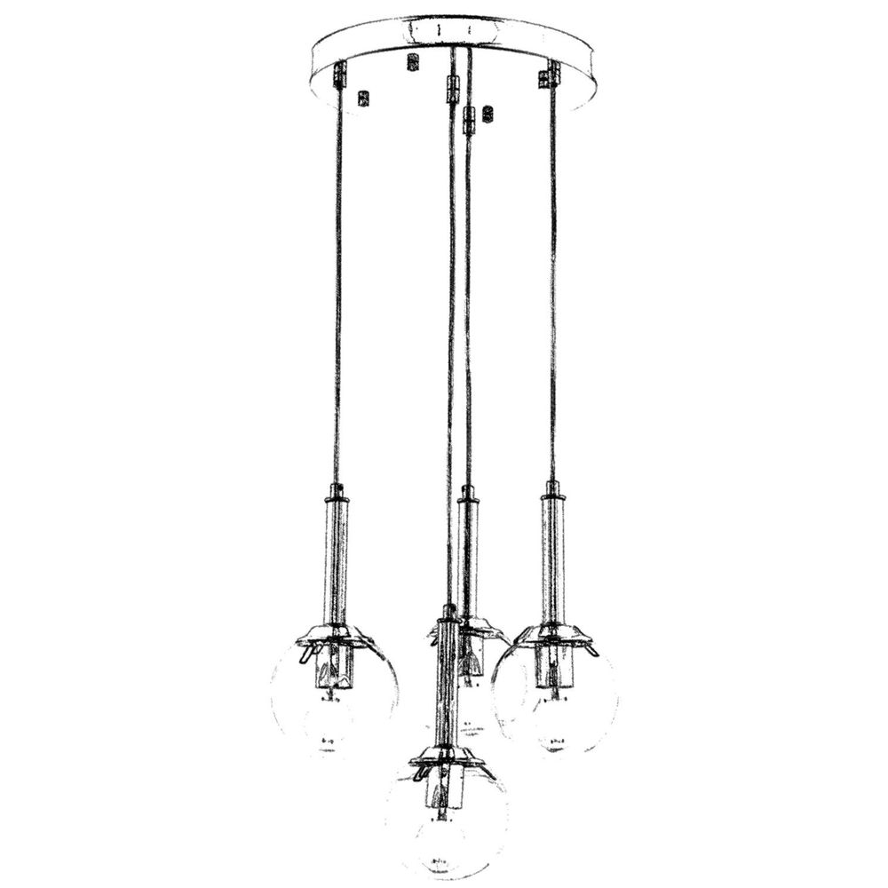 Hromirani Luster AV-1781-4KT slika 3