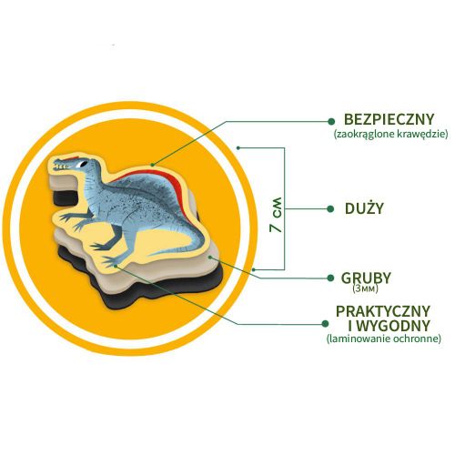 Set magneta veliki dinosauri 15 kom. slika 4