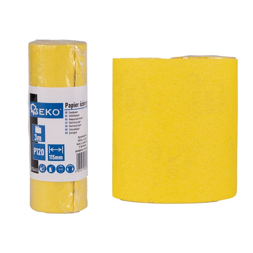 Brusni papir - rola 115 mm x 3 m P120 slika 1