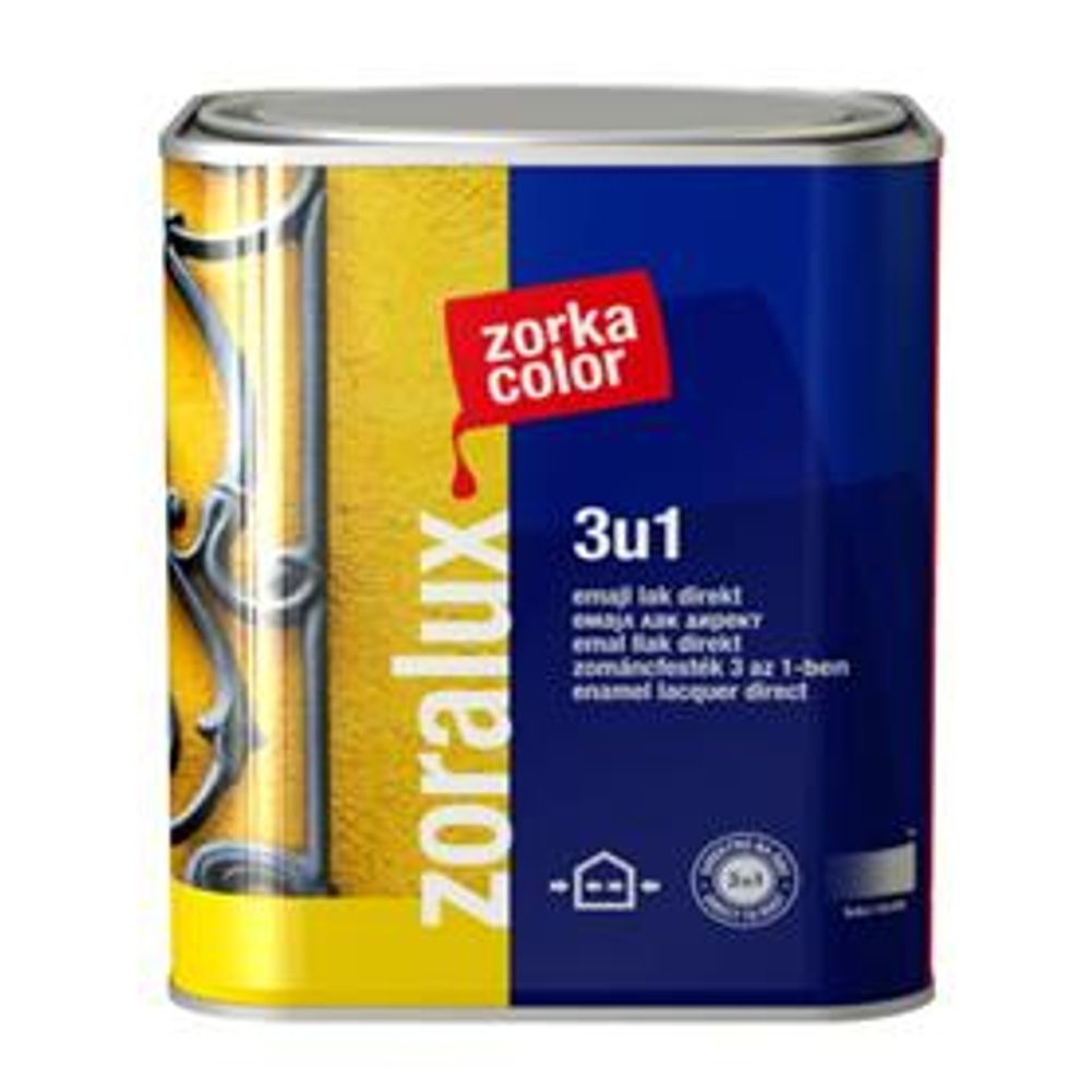 Zorka color Emajl Lak Direkt 0.75 3U1 8017 Braon slika 1