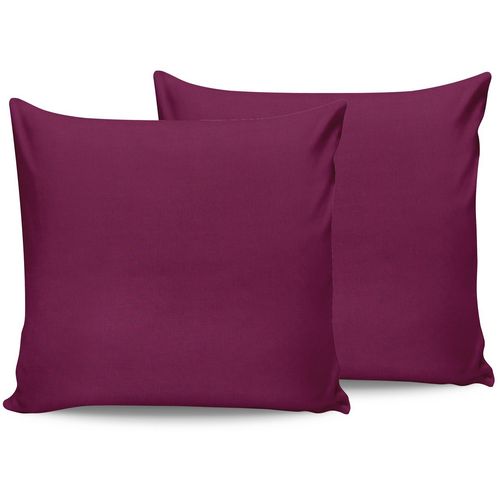 Colourful Cotton Komplet jastučnica (2 komada) (FR) Šljiva slika 1