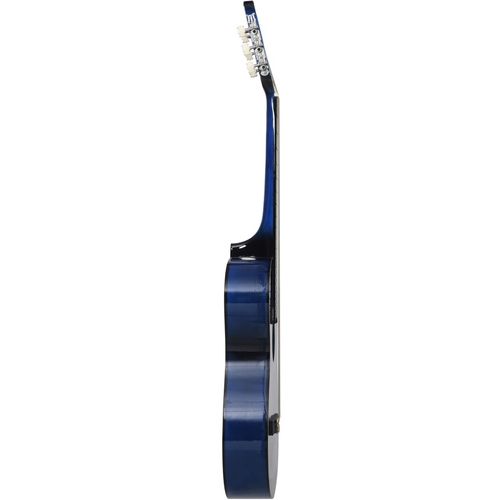 12-dijelni set klasične gitare Western sa 6 žica plavi 38 " slika 15