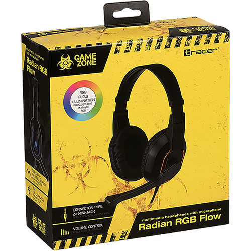 Tracer Slušalice sa mikrofonom, gaming, RGB, USB, 3.5mm - GAMEZONE RADIAN RGB FLOW slika 2