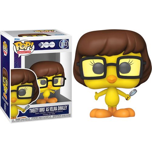 POP figure Looney Tunes Tweety Bird as Velma Dinkley slika 2