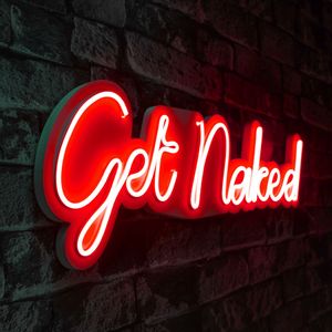 Get Naked - Red Red Decorative Plastic Led Lighting