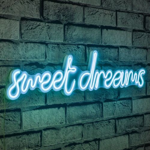 Wallity Ukrasna plastična LED rasvjeta, Sweet Dreams - Blue slika 9