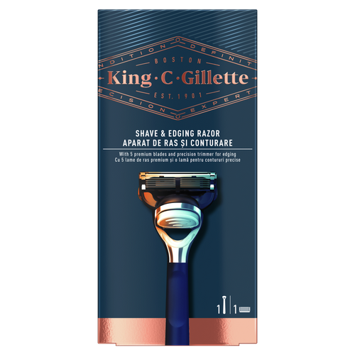 Gillette King C brijač za oblikovanje brade 1 komad slika 1