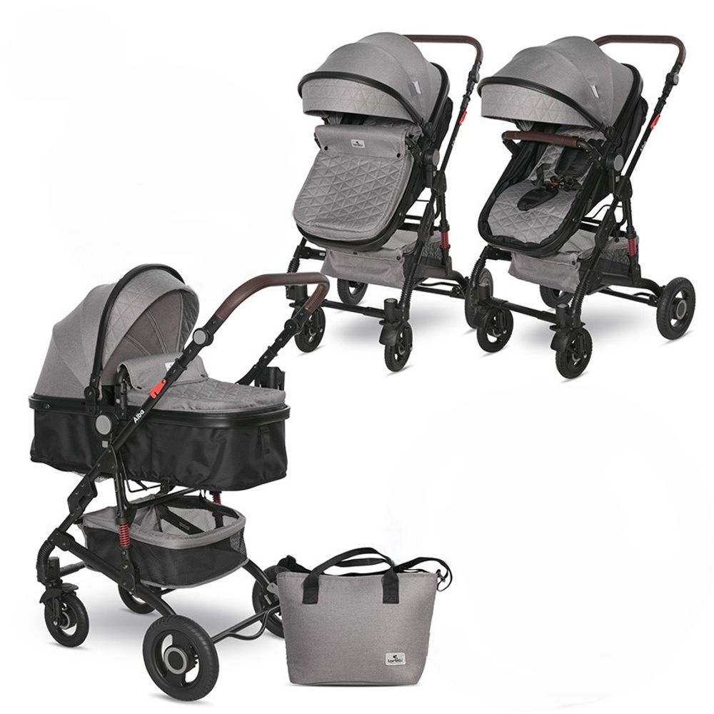 Lorelli Kolica za bebe Alba Premium, Opaline Grey slika 1