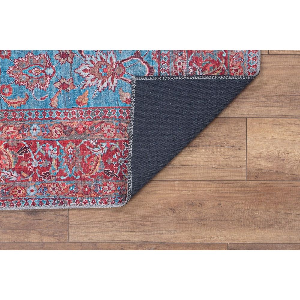 Višebojni Tepih Blues Chenille - Claret Red AL 170 (150 x 230 cm) slika 4