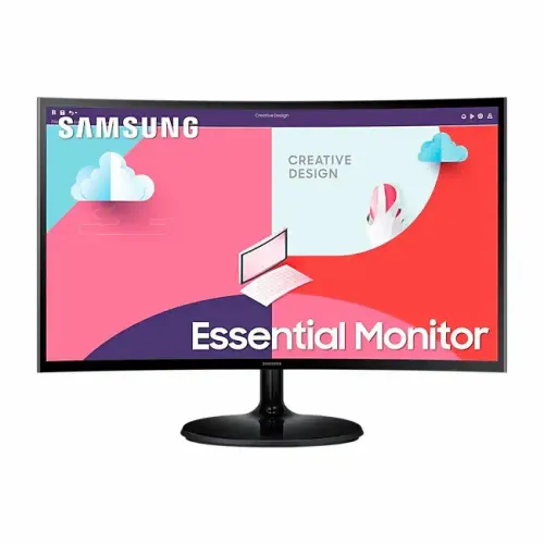 Samsung monitor LS24C360EAUXEN 1920x1080/FHD VA/75Hz/4ms/VGA/HDMI/HDCP/Freesync/VESA/Zakrivljen slika 1