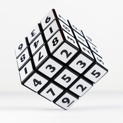 Sudoku kocka - bijela slika 3