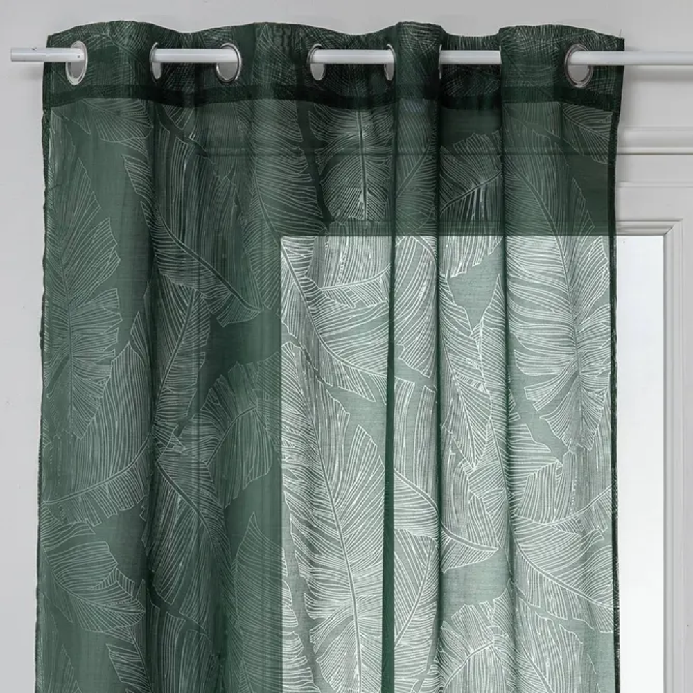 Atmosphera zavjesa leaf 140x240cm pes zelena slika 1