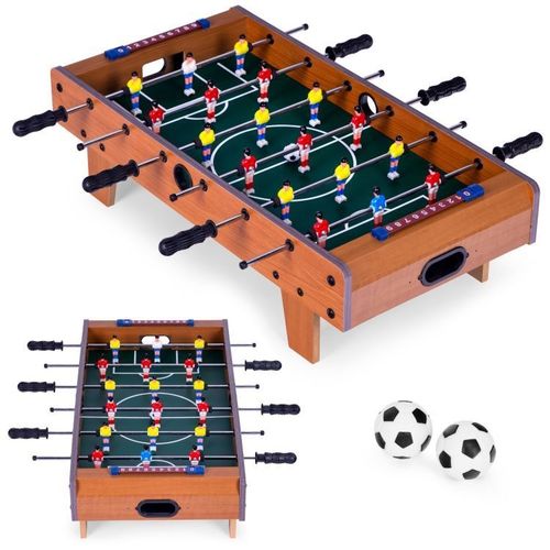 EcoToys Mini stoni fudbal drveni 70x35 cm slika 7