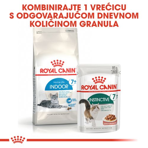 ROYAL CANIN FHN Indoor 7+, potpuna i uravnotežena hrana za odrasle mačke starije od 7 godina koje žive u kući, 1,5 kg slika 3